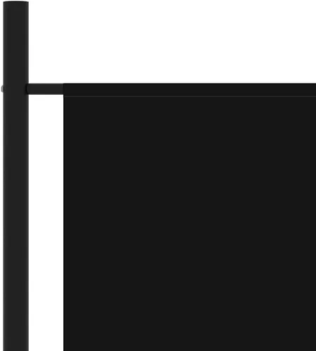 Vista 116 de vidaXL Divisor de habitación de 5 paneles en color blanco, ideal para dormitorio, sala de estar, apartamento de estudio, hecho de material de tela