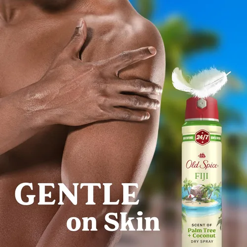 Vista 5 de Old Spice Dry Spray Desodorante antitranspirante para hombres, frescura 24/7, protección 24/7 sudor y olor, suave para la piel con acondicionadores