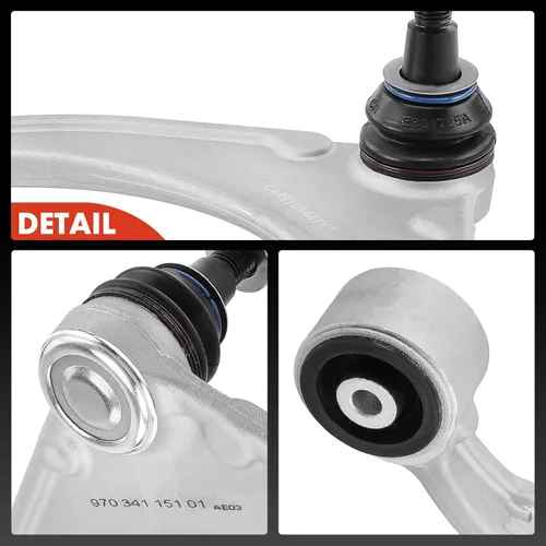 Vista 7 de A-Premium Brazo de control superior delantero, con rótula y buje, compatible con Porsche Panamera 2010 2001 2012 2013 2014 2015