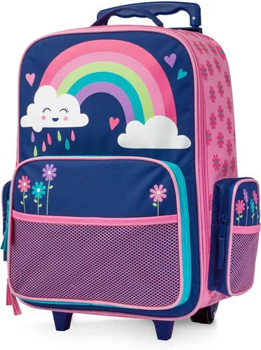 Stephen Joseph Equipaje Clásico Rodante para Niños, Equipaje para Niños, Equipaje Rodante de Viaje para Niños Pequeños, Maleta para Niños con