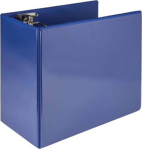 Vista 88 de Samsill Carpeta duradera de 3 anillos de 1 pulgada, fabricada en Estados Unidos, carpeta de anillos en D, cubierta transparente personalizable