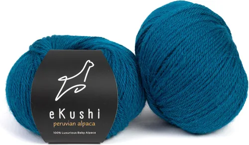 Vista 61 de 100% Hilo de Alpaca Baby para Tejer y Ganchillo - 1 Cono de Hilo Premium DK - Ligero, Hipoalergénico y Térmico Hecho en Perú - Ideal para Proyectos