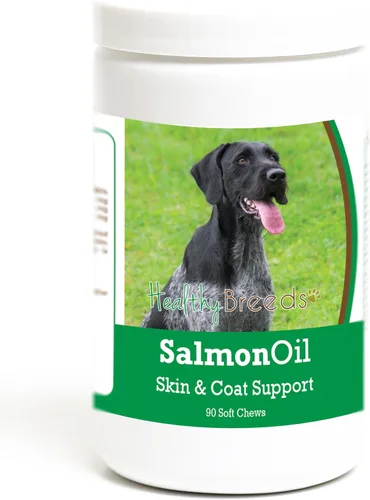 Vista 204 de Healthy Breeds Affenpinscher - Masticables suaves de aceite de salmón, 90