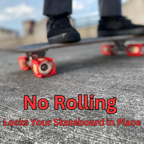 Vista 3 de Monopatín para trucos rápidos - Perfecto para principiantes completos y más allá. Rápido, seguro y fácil - Accesorios para patinetas para ruedas