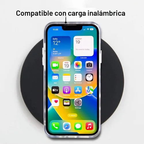 Vista 7 de J.west - Funda compatible con iPhone 14, elegante y brillante, translúcida y transparente, con estampado vintage de leopardo, de silicona suave