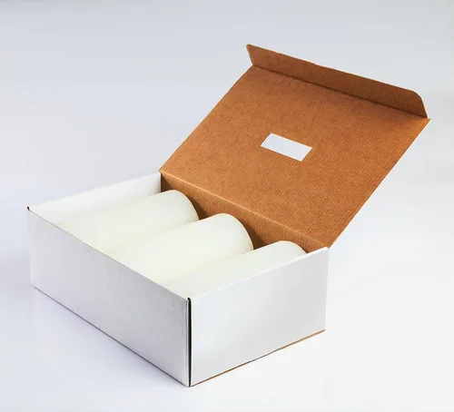 Vista 7 de Vela pilar de 3 x 6 pulgadas de Melt Candle Company, sin perfume, hecha a mano, para bodas, decoración del hogar, relajación, spa, mecha de algodón