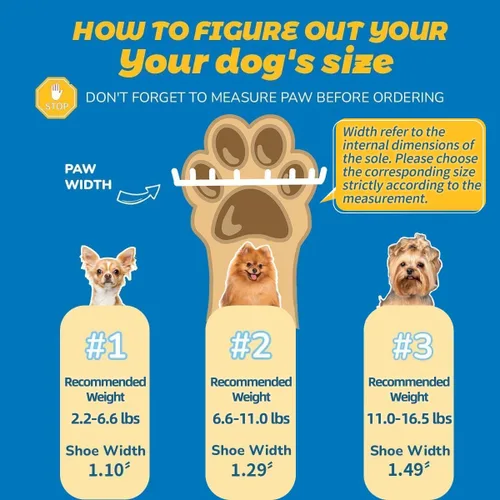 Vista 2 de Zapatos para perros pequeños, botas transpirables para perros, protectores de patas para pavimento caliente, nieve de invierno, botines para perros