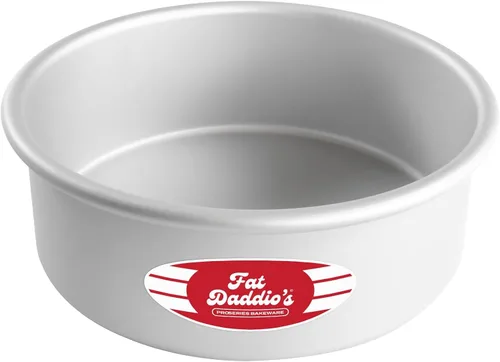 Vista 53 de Fat Daddio's Juego de moldes para pasteles redondos uniformes de aluminio anodizado de 4 niveles, profundidad de 2 pulgadas