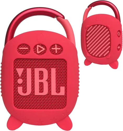 Vista 8 de JCHPINE Funda de silicona para JBL Clip 4, estuche protector para altavoz Bluetooth portátil JBL Clip 4, accesorios para altavoz Bluetooth portátil
