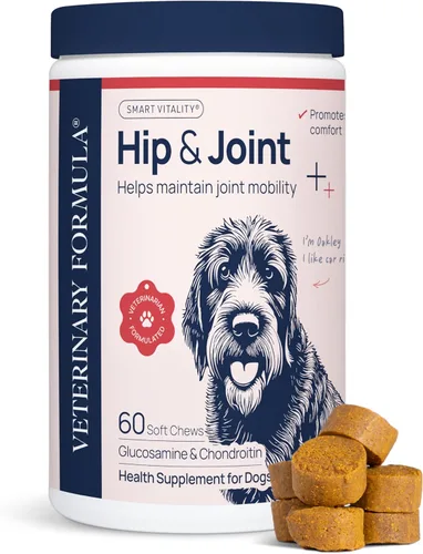 Vista 14 de Veterinary Formula - Apoyo para glándulas anales para perros – Gomitas sin efecto "scoot" con calabaza, jengibre, inulina de agave y probióticos