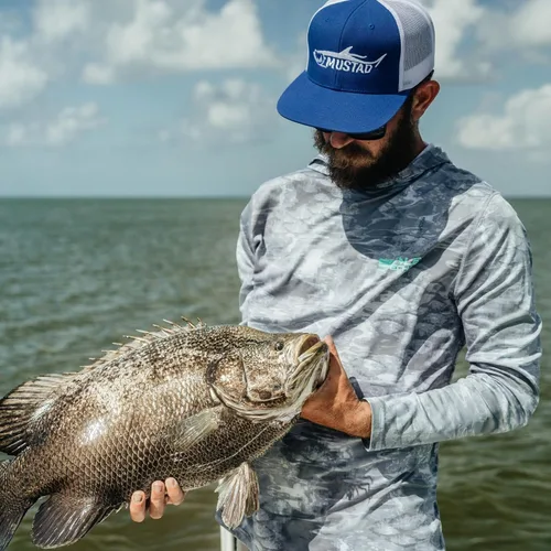 Vista 6 de Mustad BlacktipH Live Bait Large Pre-Tied Rig 150lb Mono Hook Saltwater