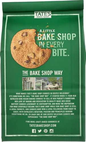 Vista 4 de Galletas con chispas de chocolate de Tate's Bake Shop, 7 onzas