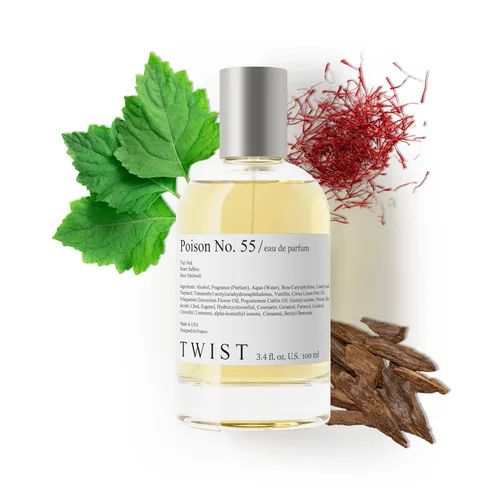 Vista 113 de Twist - Eau De Parfum Paradise No. 19, inspirado en Lost Cherry de Tom Ford, perfume de larga duración, sin parabenos, vegano, ingredientes limpios