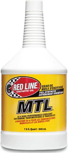 Lubricante Red Line 50204 MTL 70 W-80 GL-4 para transmisión manual y caja de cambios
