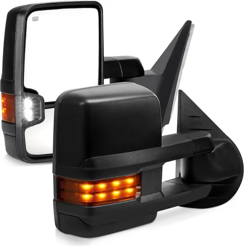 Vista 15 de Espejos de remolque compatibles con Chevy Silverado GMC Sierra 1500 2500, Silverado Sierra 1500 2001-2002 Silverado Sierra 1500HD 2500 HD 3500 HD