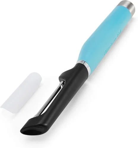 KitchenAid Gourmet Euro Peeler, 8.7 pulgadas, Aqua Sky