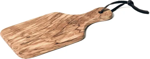 Vista 2 de Berard 54070 Tabla de cortar hecha a mano con mango de madera de olivo francés de 8 pulgadas