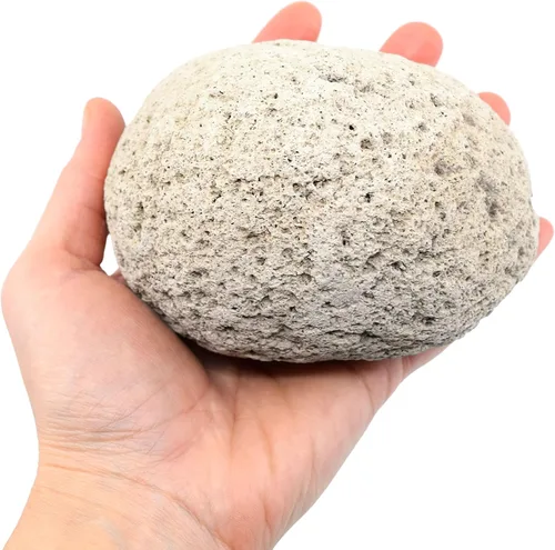 Vista 2 de EISCO Piedra pómez cruda, espécimen de roca ígnea, muestra de mano, aprox. 3 pulgadas, geólogo seleccionado y procesado a mano, ideal para aulas