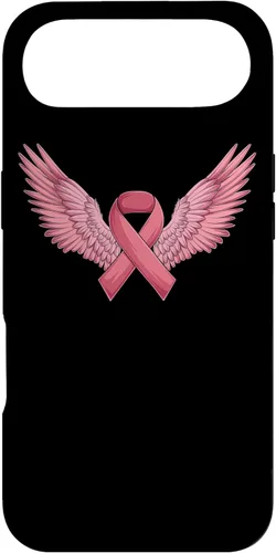 Vista 27 de Pink Ribbon Wings Breast Cancer Awareness Case for iPhone 17