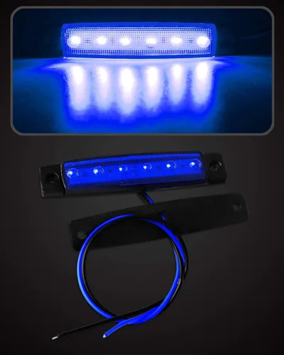 Vista 5 de Shangyuan Luces marinas para barco, luces interiores LED utilitarias para cubierta de cortesía, luz de cabina de popa de popa de 12 V, luces marinas