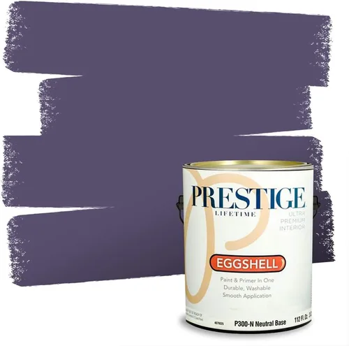 Vista 120 de PRESTIGE Pintura exterior e imprimación en uno, bingo, satén, 1 galón