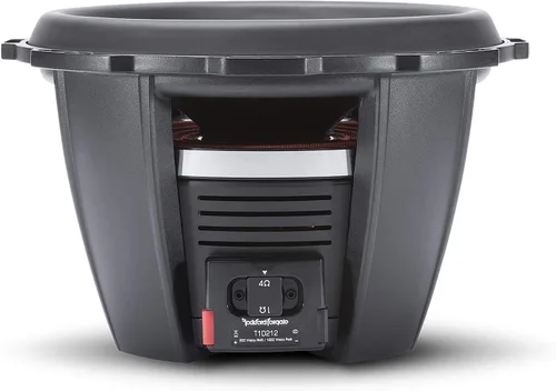Vista 9 de Rockford Fosgate Subwoofer T1D412 Power 12" T1 4-Ohm DVC