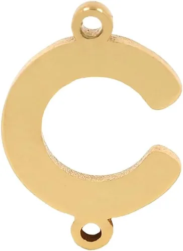 Vista 7 de 26 piezas Dijes de Letras Rellenos de Oro de 18k, Dijes Iniciales, Colgantes de Letras para Hacer Pulseras, Collares y Joyas de Bricolaje