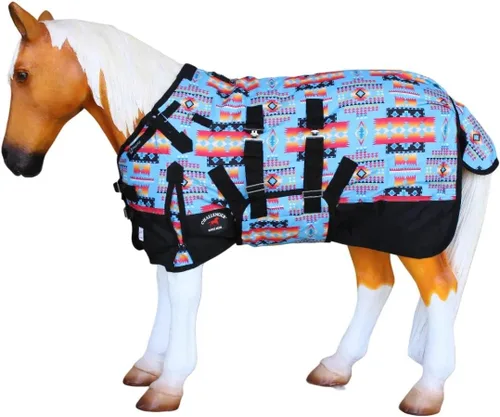 Vista 15 de 36" 1200D Manta de invierno para potro, poni, caballo, y asno miniatura Challenger 51996B