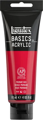 Vista 21 de Liquitex BASICS Pintura Acrílica, Tubo de 250ml (8.5 oz), Azul Ftalocianina