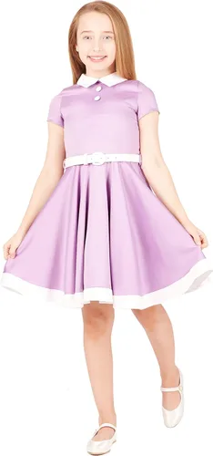 Vista 7 de BlackButterfly Vestido para niñas "Lucy" vintage Clarity 50, Negro