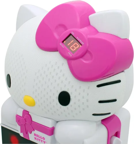 Vista 4 de JENKT2008B - Sistema de karaoke HELLO KITTY KT2008B con espectáculo de luz LED