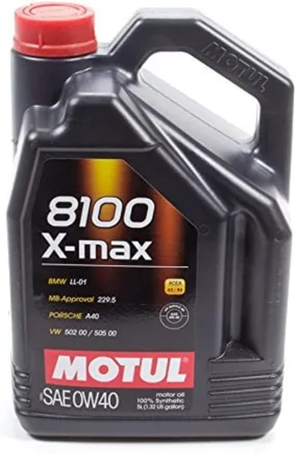 Vista 3 de Motul MTL104531 8100 0w40 X-Max Oil, 1 litro