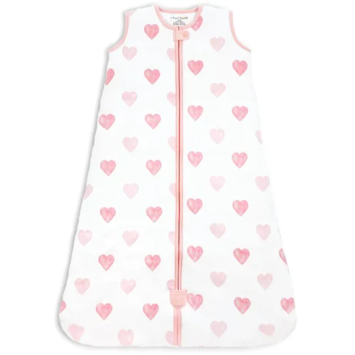 Vista 66 de Mama Cheetah Saco de dormir para bebé de 0.5 TOG, Manta portátil de algodón orgánico para bebé con cremallera bidireccional, Saco de dormir