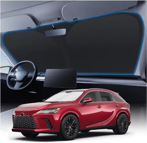Vista 81 de KUST Parasoles para Ventanas de Automóvil para Tesla Model 3 2018-2025 2026 Parasol de Parabrisas Cubierta de Ventana Lateral Bloqueo UV Protección
