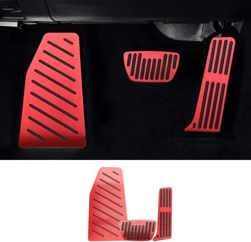 Vista 8 de Blazeray Accesorios para Toyota RAV4 RAV 4 XA50 2019 2020 2021 Accesorios Cubierta de pedal de aleación de aluminio antideslizante Motor automático