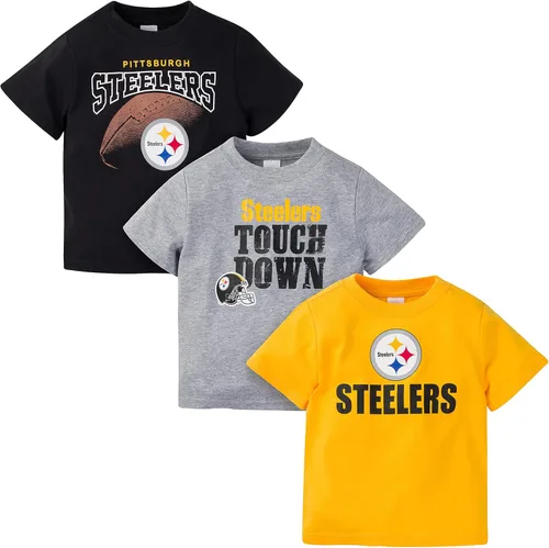 Vista 37 de Gerber Unisex Baby NFL 3 Pack Short Sleeve Team Fan Tee Shirt