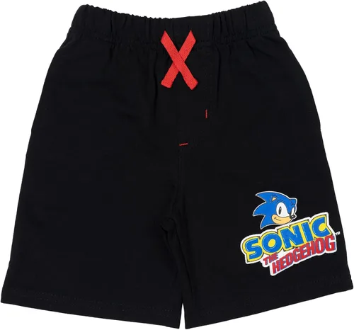 Vista 3 de SEGA Sonic The Hedgehog Knuckles The Tails - Paquete de 3 pantalones cortos