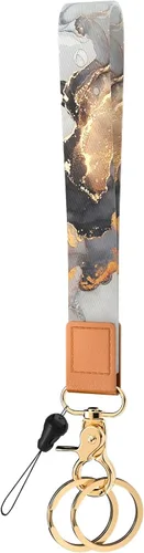 Vista 33 de Llavero de pulsera para mujeres y hombres, soporte para llavero, cordón de muñeca para llaves