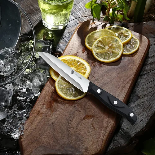 Vista 8 de Chef Knife - Kitchen Knives, 8 inch Chef's Knife, 4 inch Paring Knife, High Carbon Stainless Steel with Ergonomic Handle