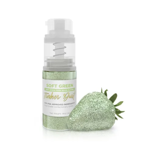 Vista 38 de Bakell - Brillantina Negra Tinker Dust (4g, 1x Mini Bomba de Pulverización) Brillantina Comestible para Alimentos, Postres y Bebidas!