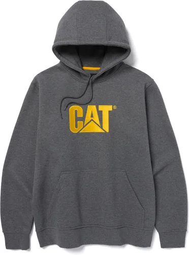 Vista 15 de Sudadera con capucha CAT para hombre con logotipo frontal bordado de CAT, sistema de gestión de cable S3 y bolsillo con bolsa Musgo del ejército