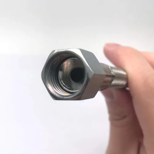 Vista 4 de Compresor de aire Accesorios neumáticos de acero inoxidable, accesorios de tubería neumática, tuberías neumáticas, mangueras de herramientas de aire