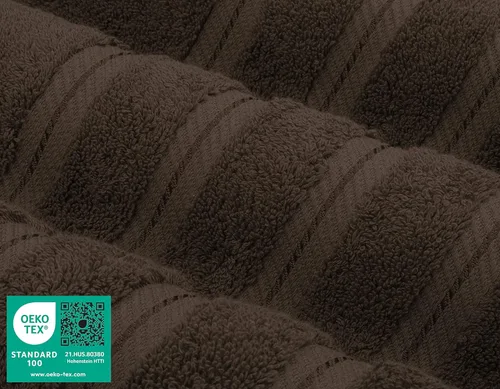 Vista 6 de American Soft Linen Juego de toallas de 6 piezas y tapete de baño de 20 x 34