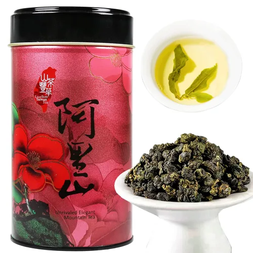 XIXICHA Alishan Oolong Tea Hoja Suelta Grado AAA Taiwán Alta Montaña Gaoshan Ulong Té Taiwán Té Verde Taiwanés Té Oolong Verde Floral y Afrutado