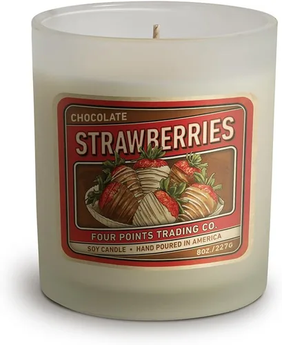 Vista 19 de Velas perfumadas hechas a mano con pera de brandied, vela de aromaterapia de soja con frasco, velas para regalo perfumado para el hogar