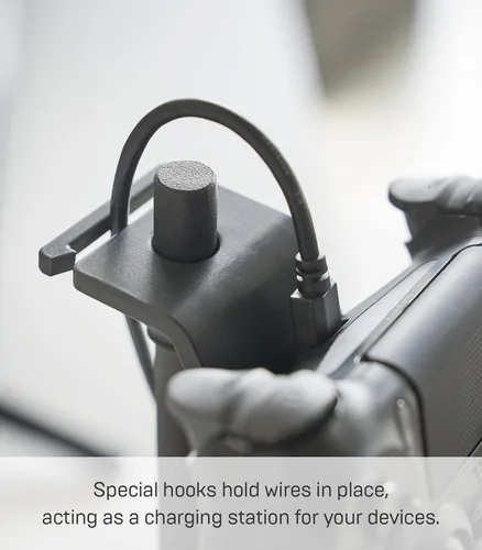 Vista 6 de Yamazaki Home - Soporte universal ajustable para control de juegos, acero