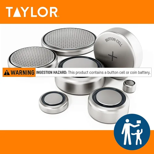 Vista 4 de Taylor 9878EPR Termómetro de bolsillo digital impermeable para alérgenos