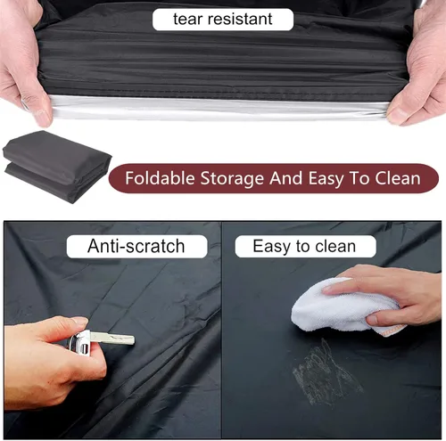 Vista 4 de Funda para saco de boxeo independiente, impermeable al aire libre, cubierta protectora para bolsa de boxeo