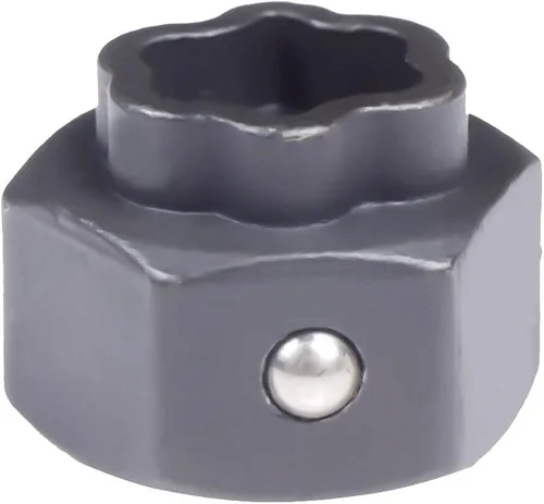 Vista 6 de Juego de 22 piezas de herramienta de extracción de tuerca de bloqueo de rueda, juego de llaves de tuerca de bloqueo de rueda con accionamiento