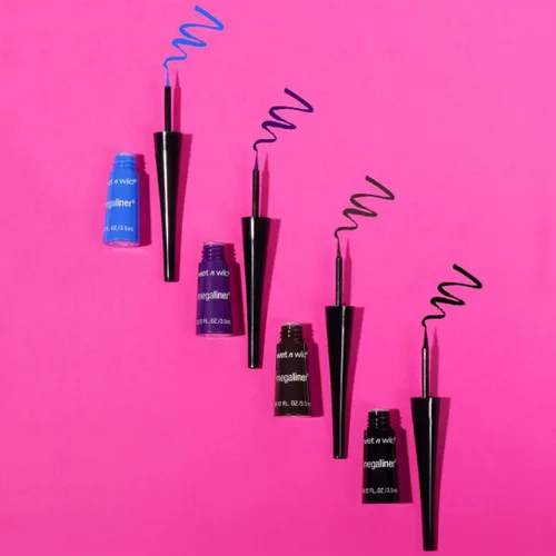 Vista 13 de wet n wild MegaLiner - Delineador de ojos líquido - Negro